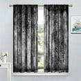 thumbnail image 4 of Dark Scary Forest Curtains Night Spooky Trees Gothic Sytle Blackout Rod Pocket Curtains for Bedroom Living Room Kitchen Decor Thermal Insulated Window Drapes 2 Panel Set 42x54 Inch, 4 of 4