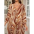 thumbnail image 2 of CFCSRP Kaftan Dresses for Women Plus Size Moo Moo Loungewear Long Caftan Swimsuit Bathing Suit Cover Up, 2 of 7