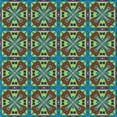 thumbnail image 1 of Ahgly Company Machine Washable Indoor Square Transitional Purple Area Rugs, 6' Square, 1 of 7