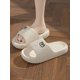thumbnail image 1 of Women's Cute Printed Dog Pattern Slippers, Soft Thick Bottom Anti-Slip Indoor/Outdoor Open Toe Sandals For Summer, 1 of 4