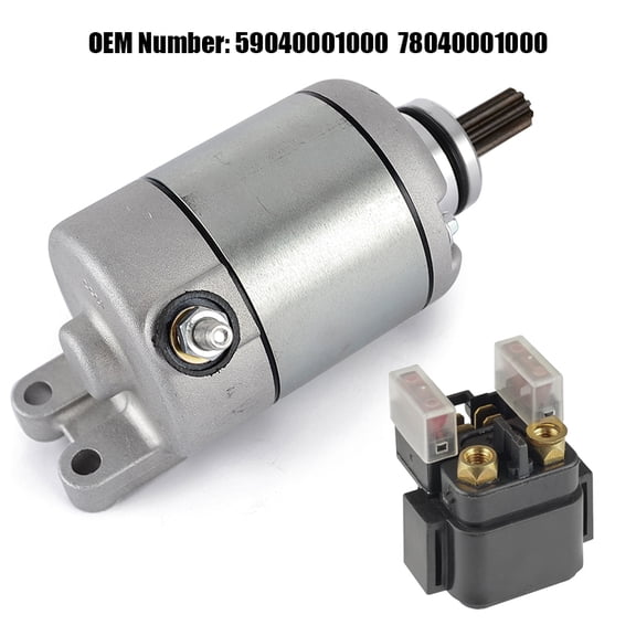 Starter Motor For KTM 250 400 450 520 525 530 540 EXC EXC-R EXC-G MXC SX SXS SM-R XC-W XCR-W XC-G Racing 59040001000 78040001000