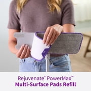Rejuvenate PowerMax Multi-Surface Pads Value Pack, Sustainable & Washable 100+ Times, 2 Pads
