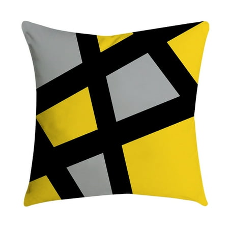 Pinele Leaf Yellow Pillow Case Sofa Car Waist Throw Cushion Cover Home Decor Pinele Leaf Yellow Pillow Case Sofa Car Waist Throw Cushion Cover Home Decor