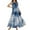 A009-Sky Blue, variant on SAATLERI Maxi Dresses for Women 2025 Loose Sleeveless Floral Print Dresses for Women Halter Beach Tiered Sun Dress