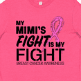 thumbnail image 4 of Inktastic My Mimi's Fight is My Fight- breast cancer awareness Youth T-Shirt, 4 of 5