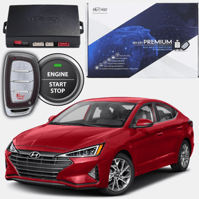 MyKey Premium 2019-2020 Hyundai Elantra Push-Button Start Remote Start Kit, Plug-and-Play