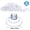 Clear*3, variant on (10-Pack) Window Suction Cups with Hooks, Christmas Light Suction Cup Clips with Wire Slots, Clear Removable No‑Drill Suction Light Holders, for Home Window & Glass Door Decoration