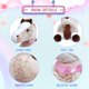 thumbnail image 4 of Peluche con forma de caballo gigante SNOWOLF, encantador caballo gigante, 90 cm, 4 of 7