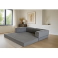 thumbnail image 2 of Sofá Cama Desplegable de Alta Densidad con Funda de Corduroy y Sistema de Fijación por Cierres – Nuestro Nido, 2 of 8