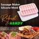 thumbnail image 5 of Xihbxyly Máquina para Hacer Salchichas, Molde de Silicona Antiadherente para Hot Dogs, Fácil de Limpiar, Diseño Flexible, Refrigerio Casero, Liberación de Vapor, Material Duradero y Seguro, Herramien, 5 of 6