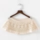thumbnail image 2 of Women Vintage Crochet Knit Cape Lace Short Hollow out Shawls Shrug Poncho New, 2 of 2