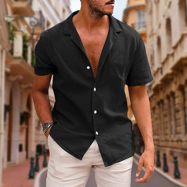 Coiry Breathable Casual Shirts Men Dress Shirt Cotton Comfortable