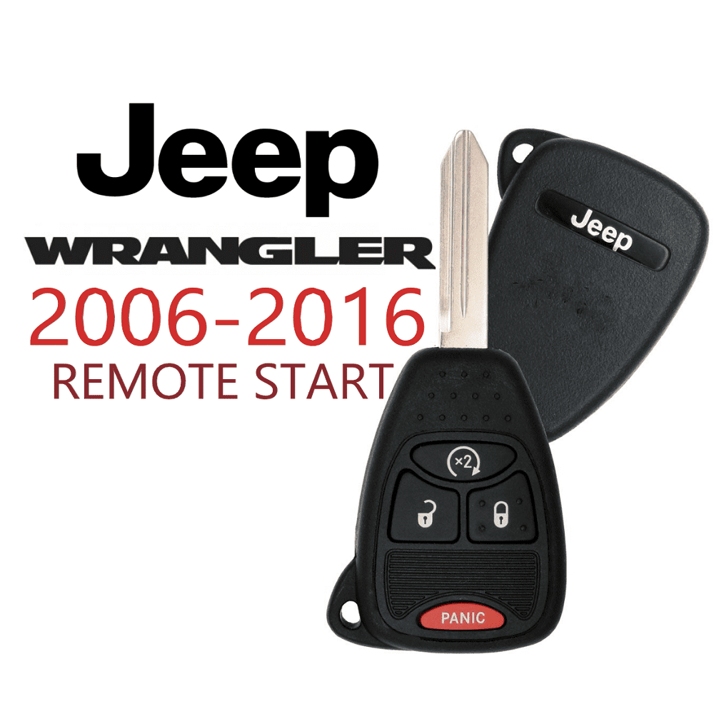 New Jeep Wrangler Rs Remote Key 2006-2016 Oht692713aa Oht692715aa VLS -  