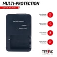 thumbnail image 4 of Cargador de batería teesvk CB-2LH Fast para Canon NB-13L G1X G1X Mark III G5X G5X II G7X G7X Mark II G9X SX620 SX720 SX730 HS, 4 of 5