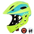 thumbnail image 1 of TOMSHOO Casque Intégral de Vélo pour Enfant Sécurité Conduite Planche à Roulettes, 1 of 8