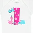 thumbnail image 4 of Inktastic Dinosaur Party-first Birthday Girls Baby Bodysuit, 4 of 5