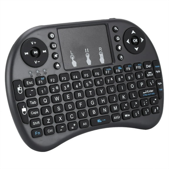 Keyboard, 2.4GHz Wireless Keyboard High Sensitivity 92 Keys Automatic for PC Android Smart TV