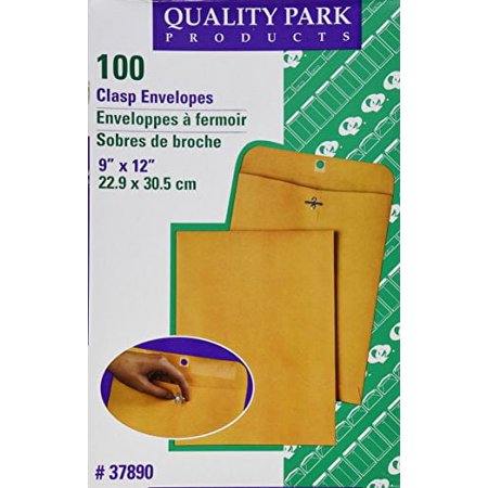 Box Partners Clasp Envelopes 9" x 12" Kraft 500/Case EN1004