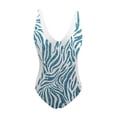 thumbnail image 2 of Aayomet Sexy Swimsuit for Women Color Matching Swimsuit (Blue, M), 2 of 4