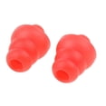 thumbnail image 4 of TISHITA 4 Paires de Bouchons d'Oreilles Réutilisables en Silicone pour Voyage, Réduction de Bruit - Rouge, as, 4 of 5