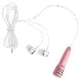 thumbnail image 1 of CTIRCHIU 2Ud Minimikrófono Dorado Para Teléfono Ideal Para Karaoke Y Grabaciones, 1 of 8