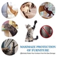 thumbnail image 3 of Protector de muebles antiarañazos de gato, 8 láminas - Protectores autoadhesivos para sofás - Protectores de esquinas, 3 of 4
