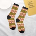 thumbnail image 4 of Uemuo Aztec Printed Kids Boys Socks Seamless Crew Socks Crazy Funny Athletic Sport Socks for Children, 4 of 5