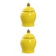 thumbnail image 1 of Advancent Recipiente para té, tarro de almacenamiento de alimentos, organizador de cocina de cerámica multifuncional, ahorro de espacio, Amarillo 70ml 2Conjunto, 1 of 1
