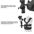 thumbnail image 2 of Sistema de soporte del cardán Sistema de soporte de estabilizador de cardán DF DIFITALFOTO THANOS con brazo de doble resorte + chaleco de carga Compatible con DJI Ronin-S / Zhiyun Crane Series / Feiyu DF DIGITALFOTO Sistema de soporte de cardán, 2 of 7