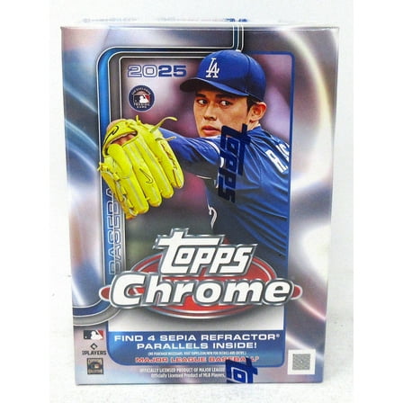 2025 Topps Chrome Baseball Blaster Box (7/4)