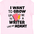 thumbnail image 4 of Inktastic I Want To Grow Up To Be A Writer Like My Mommy Boys or Girls Toddler T-Shirt, 4 of 5