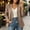 Khaki, variant on IUYRTFE Women's Collarless Open Front Blazer Long Sleeve Casual Workwear Jacket Solid Color