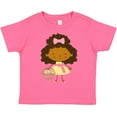 thumbnail image 3 of Inktastic Easter African American Girl Girls Toddler T-Shirt, 3 of 5