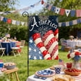 thumbnail image 5 of AZXY 4th of July Garden Flag 15.7x23.6 Inch Double Sided America Patriotic Fireworks Stars and Stripes Outdoor Yard Decorations, 5 of 7