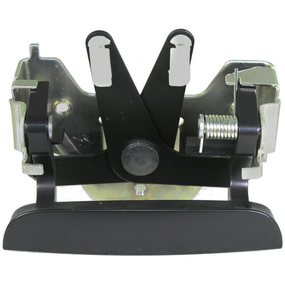 Tailgate Handle Compatible with DODGE DAKOTA 1997-2011 Lever only Smooth Black Plastic