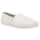 thumbnail image 3 of Alpargata para mujer TOMS blanca de algodón reciclado sin cordones, 3 of 6