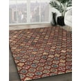 thumbnail image 2 of Ahgly Company Indoor Square Abstract Red Abstract Area Rugs, 8' Square, 2 of 6