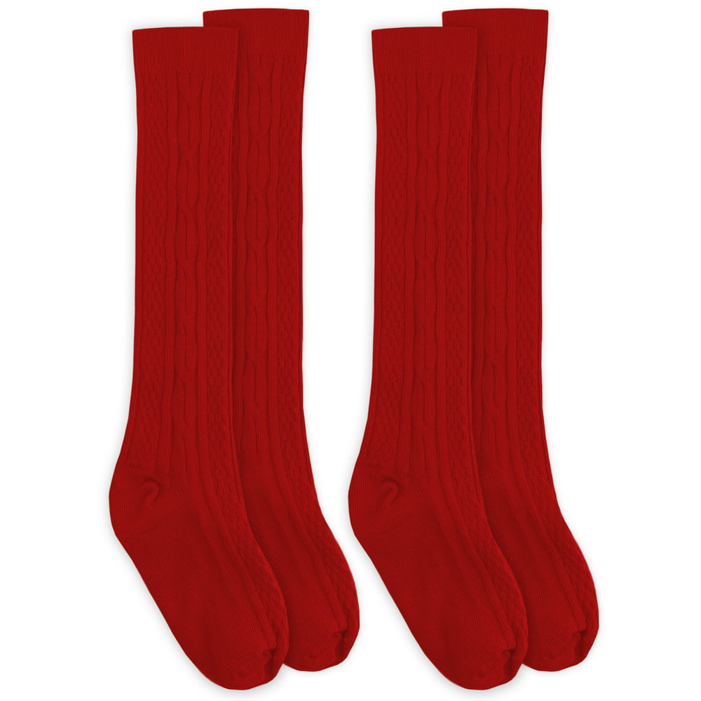Jefferies Socks - Jefferies Socks Girls Knee High Cable Knit Socks 2 ...