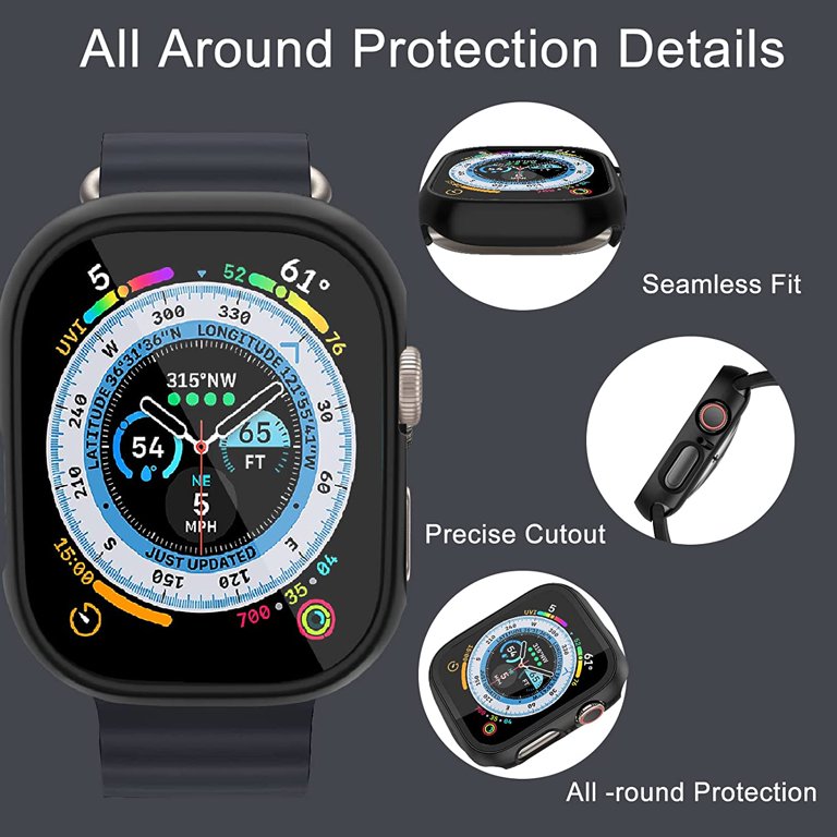  10 Pack Watch Screen Protector Case Compatible with