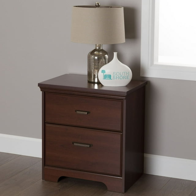 SOUTH SHORE 2-DRAWER NIGHTSTAND
