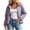 Purple, variant on Tqcoqu Women's Zip Up Hoodie Jacket,Long Sleeve Lightweight Sun Protection Casual Coat with Pocket,Army Green Women's XS-XXXL