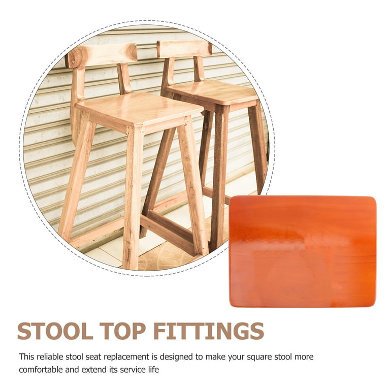 Wood stool seat replacement hotsell