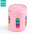thumbnail image 1 of Pink Mini Cola Can Fidget Cube with Rotating Beans - Educational Stress Relief Toy for Kids 4-6, Durable Plastic for Cognitive Development & Relaxation, 1 of 6