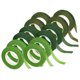 thumbnail image 2 of Cintas florales para envolver tallos, impermeables, para ramo de boda, ancho 1,2 cm 12 piezas, 2 of 9