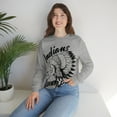 thumbnail image 4 of Indians Loud and Proud Spirit Sweatshirt Indian Mascot School Shirt Sport Grey Large, 4 of 7