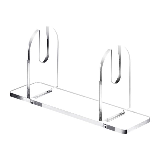 Pantalla de ventilador plegable acrílico de .5x1.3x2.2 pulgadas Versátiles de ventilador de ventilador plegable de base estable resistente