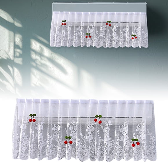 Elegant Indoor Curtain for Air Conditioner Stylish Decorative Panel for Living Rooms and Bedrooms Light Filtering Design for Optimal Comfort