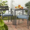 thumbnail image 5 of Sunbrella Outdoor 17 in. Square Chair Pad (2-Pack), Spectrum Denim, 5 of 6
