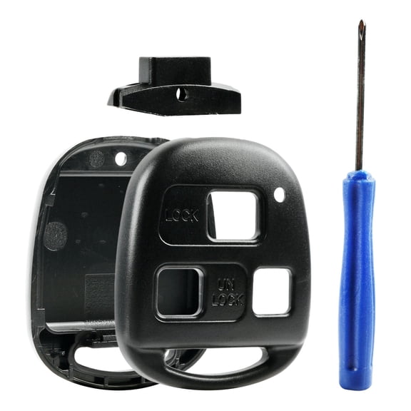 (NO CUTTING) New Key Fob Shell Case Keyless Entry Remote for Lexus