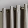 thumbnail image 1 of Bouclair Rideau Occultant en Chambray Beige 52x84 Po (132x213 cm), 1 of 10